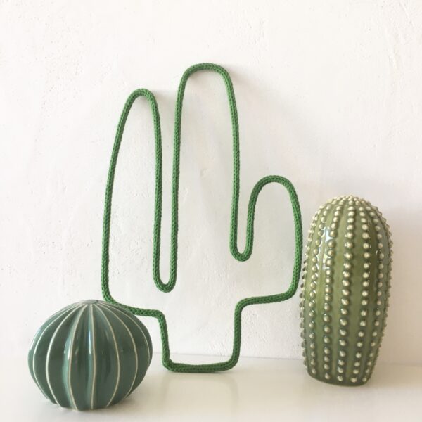 Tricotin Cactus – Déco murale